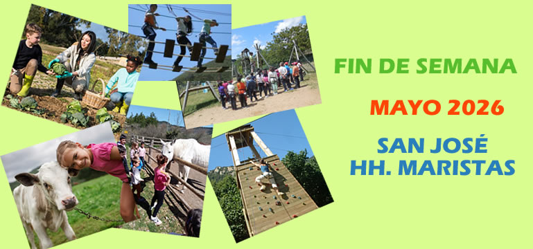 Fin de semana 2026. Maristas
