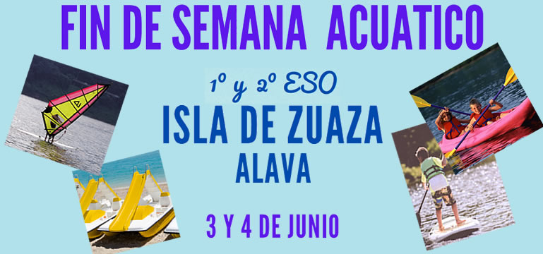 Fin de semana acuatico en Zuaza